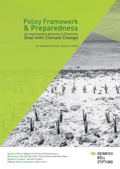 Policy Framework and Preparedness for Implementing Measures to Effectively Deal with Climate Change