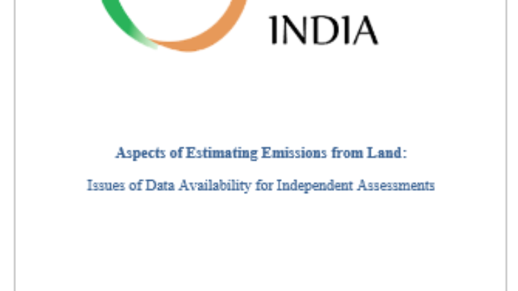 Aspects of Estimating Emissions from Land: Issues of Data Availability for Independent Assessments Introduction