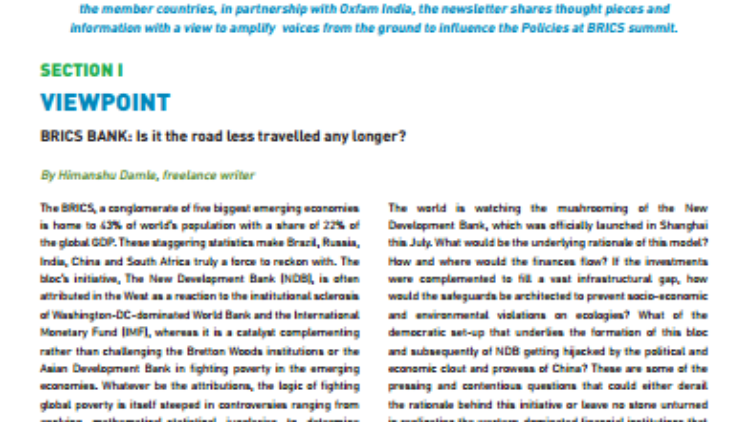 Second Edition: BRICS Voices
