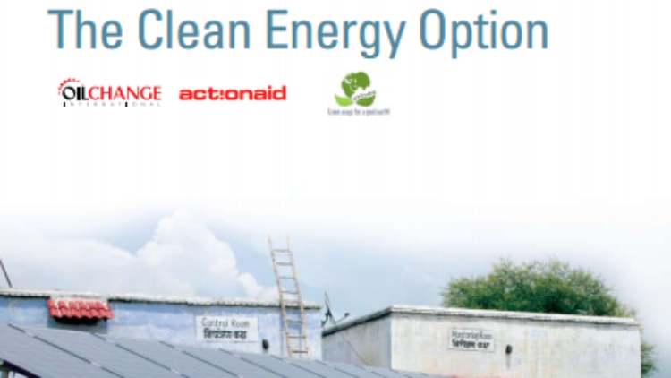 ACCESS TO ENERGY FOR THE POOR: THE CLEAN ENERGY OPTION