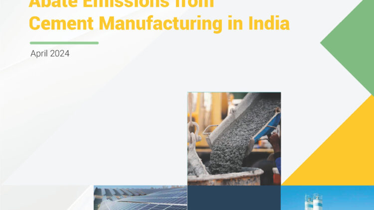 Exploring Deep Electrification Pathways to Abate Emissions from Cement Manufacturing in India