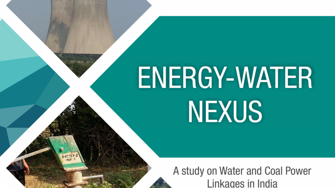 Energy-Water Nexus: A study on Water and Coal Power Linkages in India
