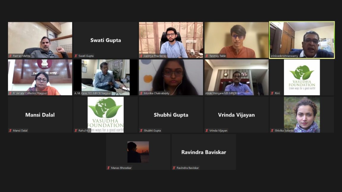 Virtual meeting with the Hon’ble Environment Minister of Maharashtra, Shri. Aaditya Thackeray