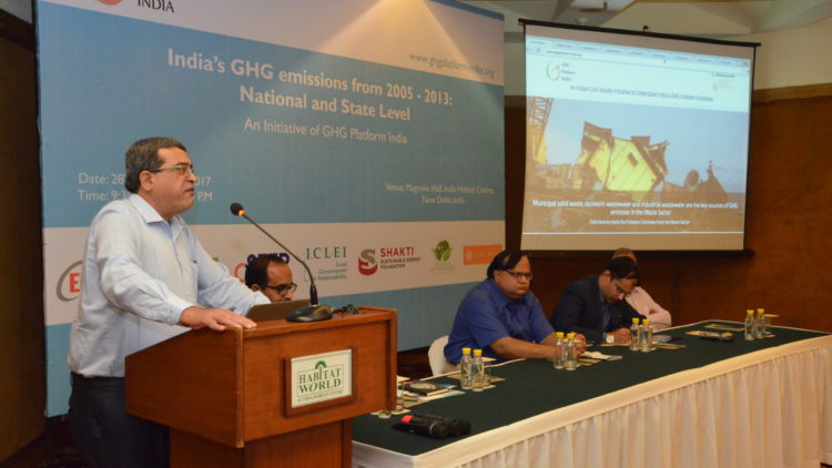 GHG Platform India- National and Sub-National GHG Emissions Estimates 2005-2013